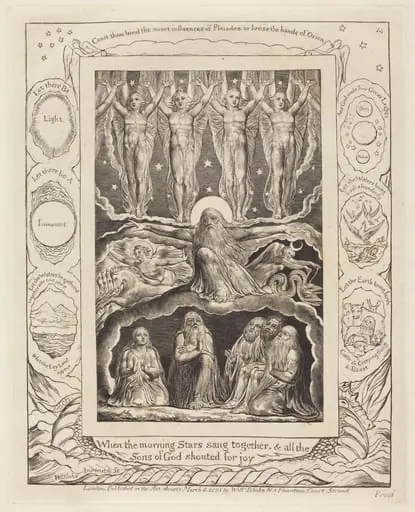 The Creation, by William Blake