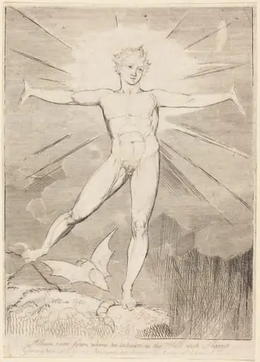 The Dance of Albion (Glad Day), by William Blake