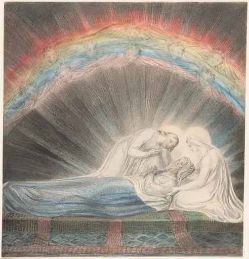 The Death of Saint Joseph, by William Blake