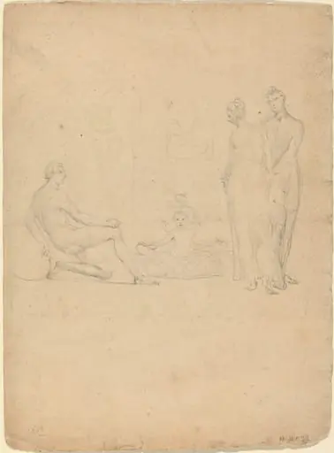 The Infant Hercules Throttling the Serpents, by William Blake