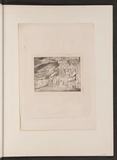 The Messengers Tell Job of His Misfortunes, by William Blake