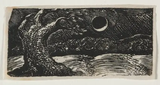 The Pastorals of Virgil, Eclogue I:  The Blasted Tree, by William Blake