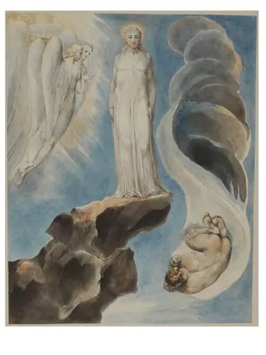 The Third Temptation, by William Blake