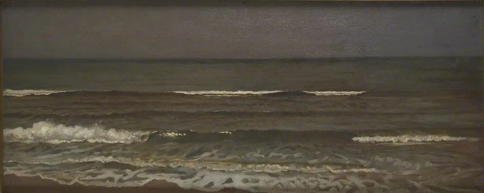 The Sea, Bocca d'Arno, by William Blake Richmond, oil, 1891