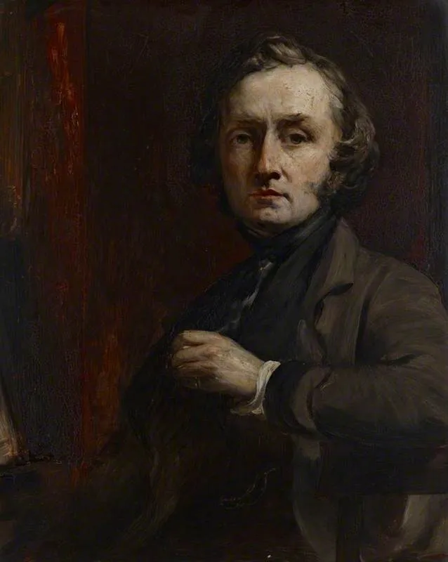 Self-portrait, by William Bonnar, oil, 1853