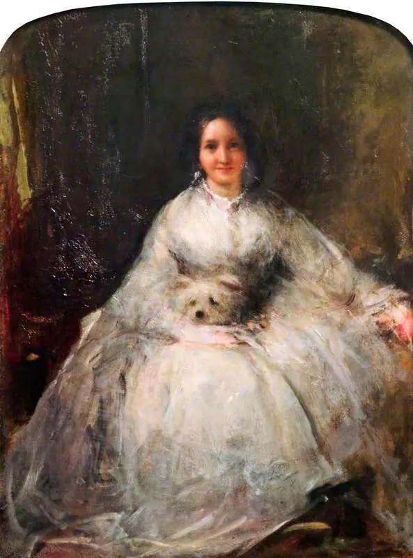 Mrs John Forster (1819–1894), by William Boxall