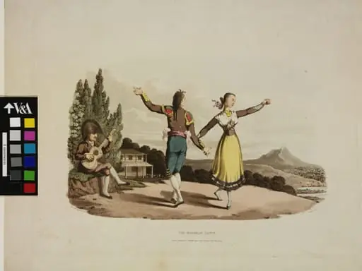 The Boleras Dance, by William Bradford
