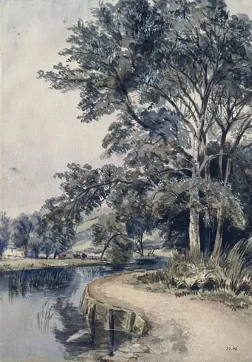 Landscape, by William Burgess