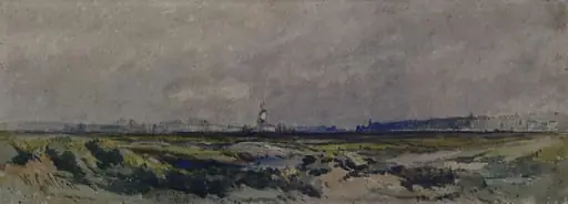 Wimbledon Common, by William Callow