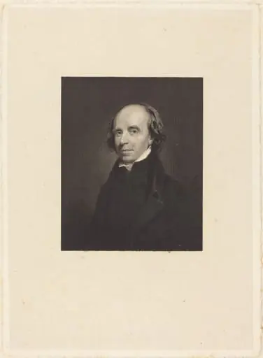 John Flaxman, by William Camden Edwards