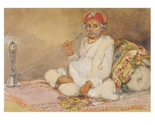 Daulat Rao of Mandhata, by William Carpenter