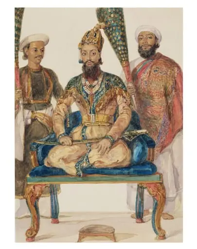 Prince Fakhr-ud Din Mirza, by William Carpenter