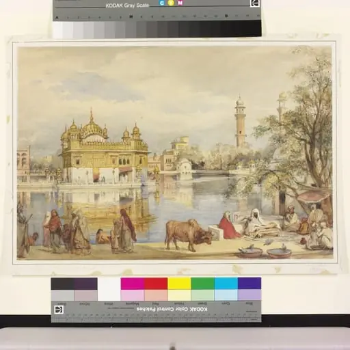The Golden Temple at Amritsar, by William Carpenter
