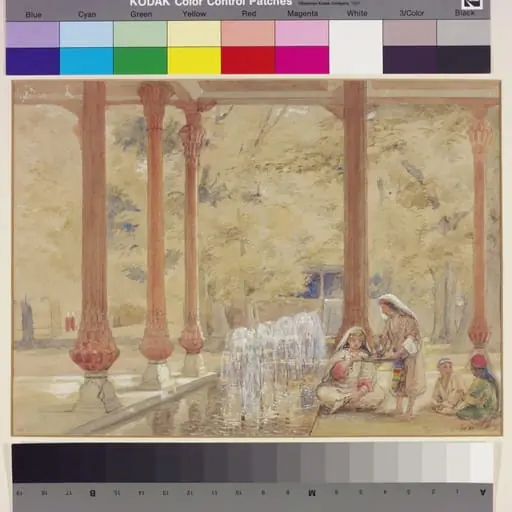 The Nishat Bagh, by William Carpenter
