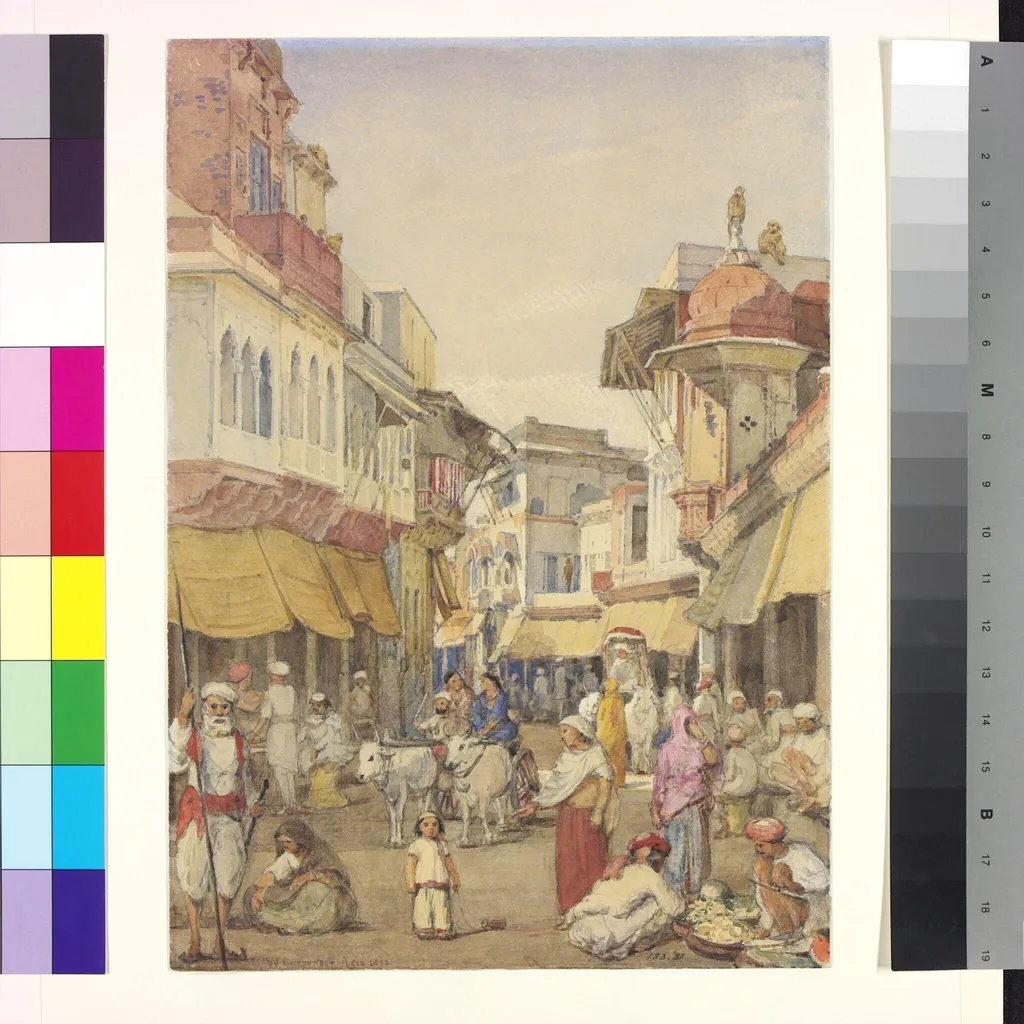 Untitled, by William Carpenter, paint, 1852