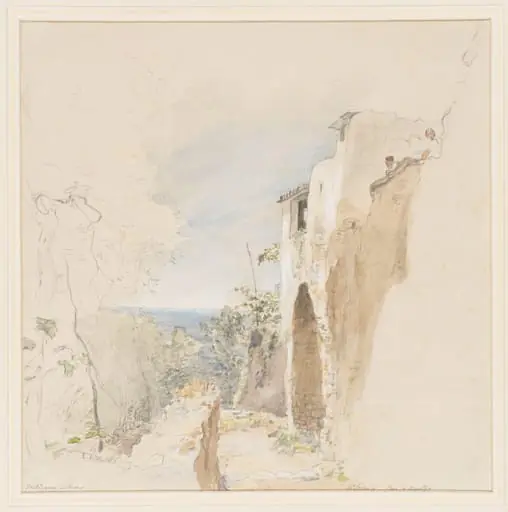 Coast View near Sorrento, Bay of Naples, by William Collins