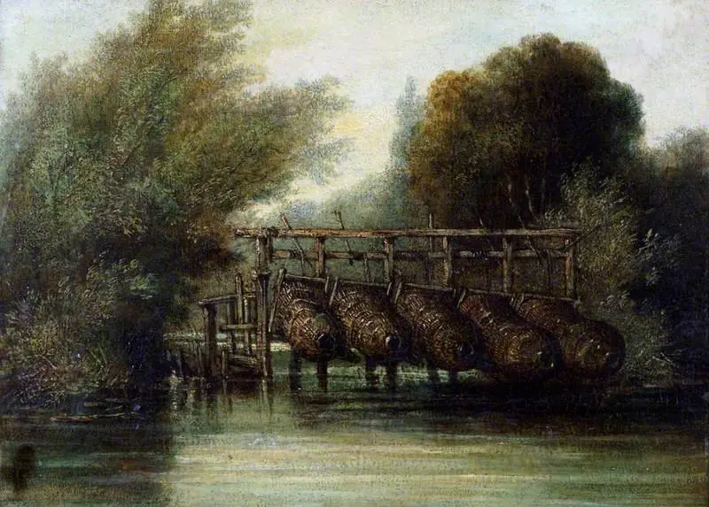 Eel Pots, by William Collins