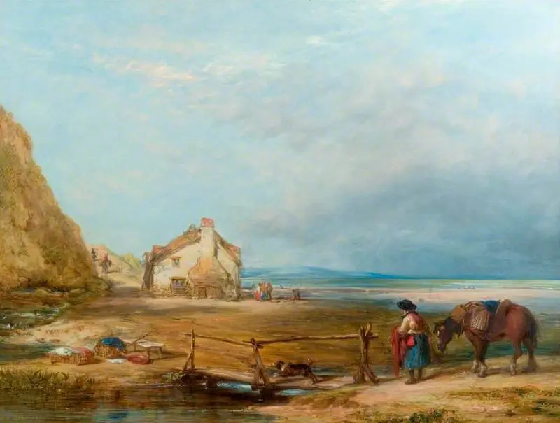 Hall Sands, Devonshire, by William Collins