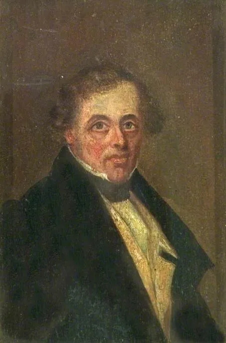 Mr Cooper, by William Corden the Elder, oil, 1841