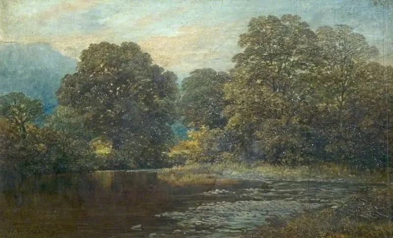 On the Llugwy, by William Cubley