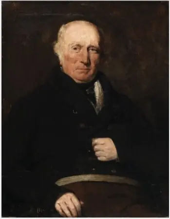 Portrait of Admiral Pellew, 1st Viscount Exmouth (1757-1833), by William Cuming