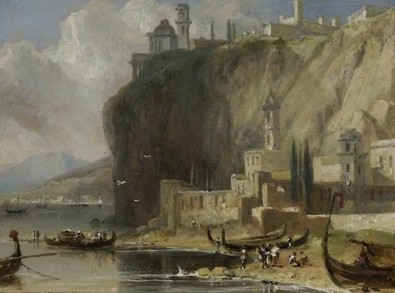 Coast scene, Madeira, by William Daniell