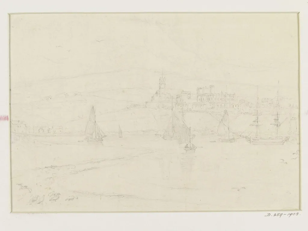 Lancaster Castle, by William Daniell, 1816