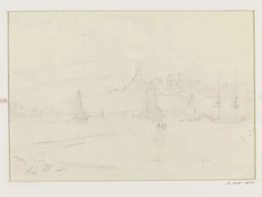 Lancaster Castle, by William Daniell