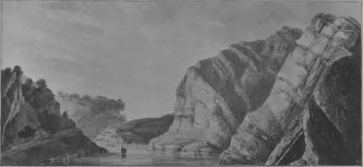 The Avon Gorge and Hotwell, by William Daniell