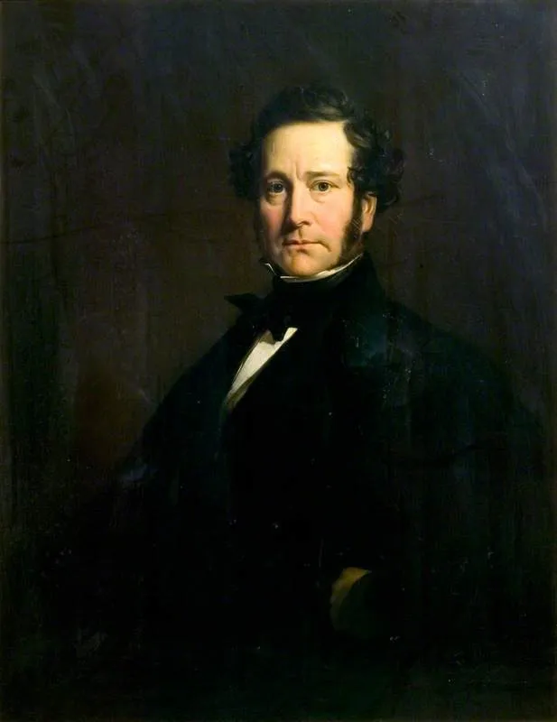 Sir Joshua Walmsley (1794–1871), MP, by William Daniels, oil, 1846