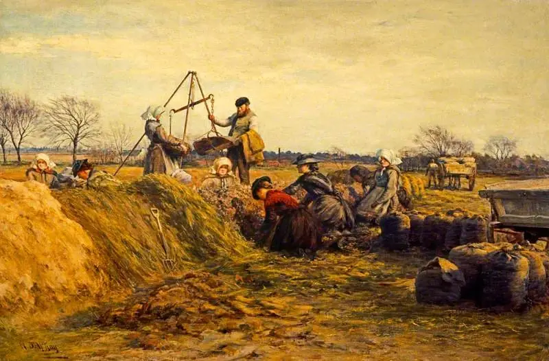 Field Working in Spring, by William Darling McKay