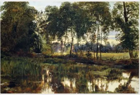 A View of Rye Water near Leixlip, by William Davis