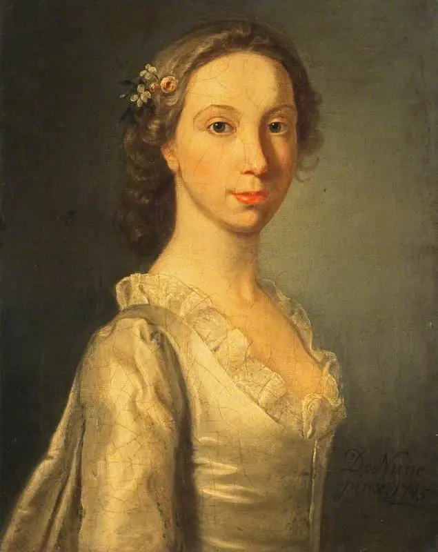 Portrait of a Young Lady, by William Denune