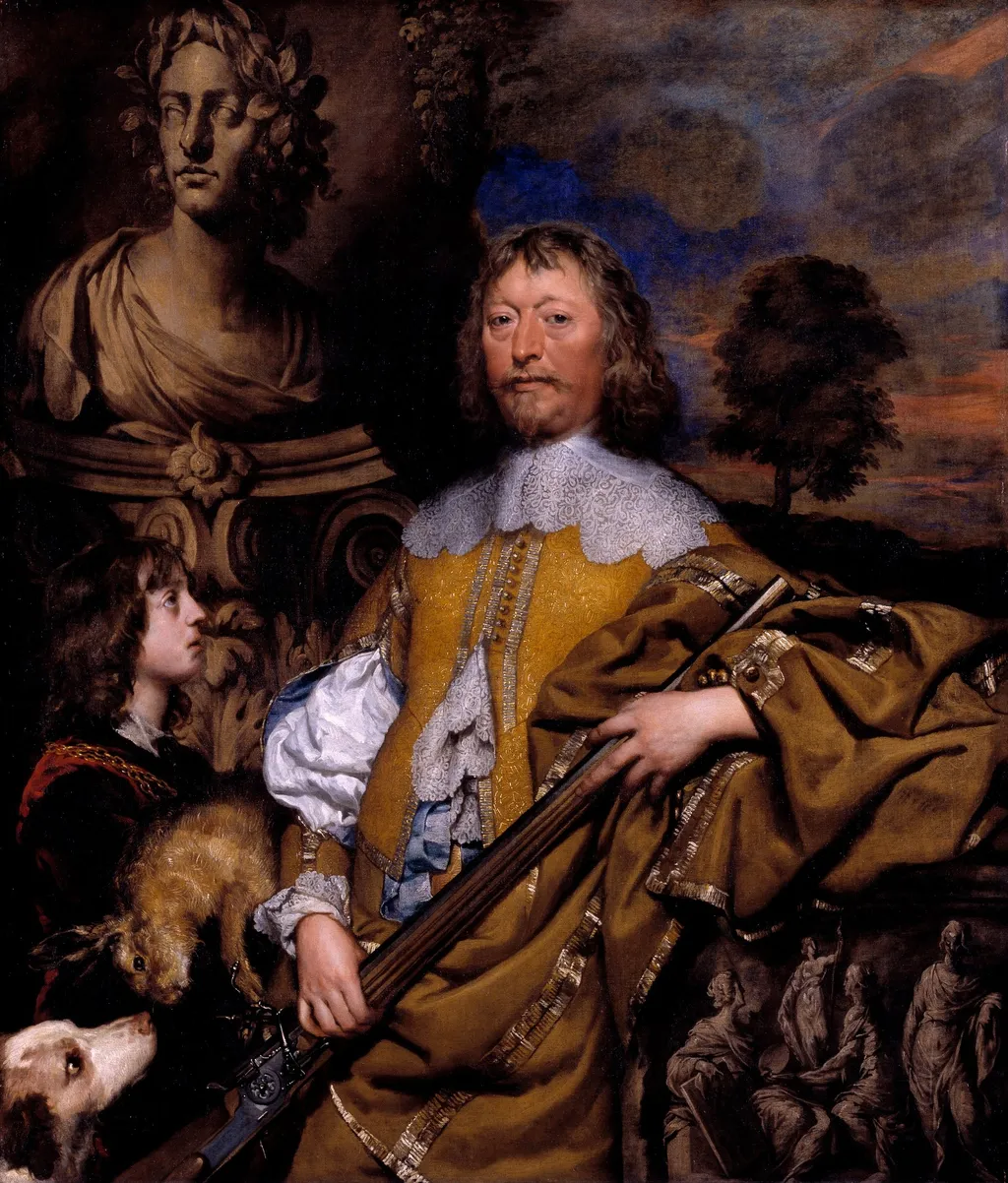 Endymion Porter Around, by William Dobson, oil, 1640