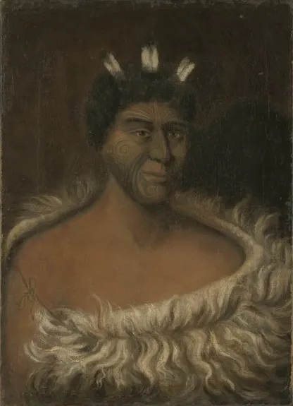 Portrait of Hone Heke, by William Duke, oil, 1846