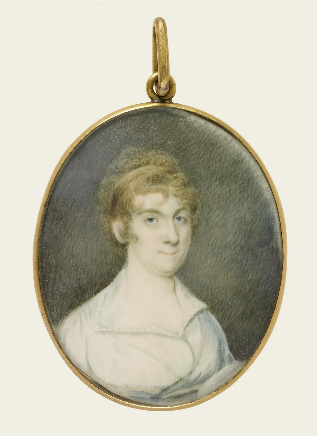 Ann Brunton, the actress (Mrs. Rob Merry), by William Dunlap, watercolor, 1798