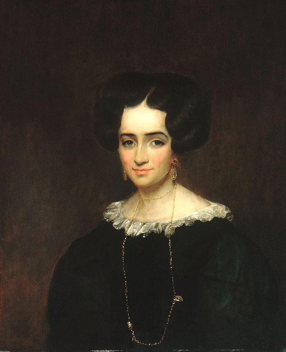 Mrs. John Adams Conant, by William Dunlap, oil, 1829