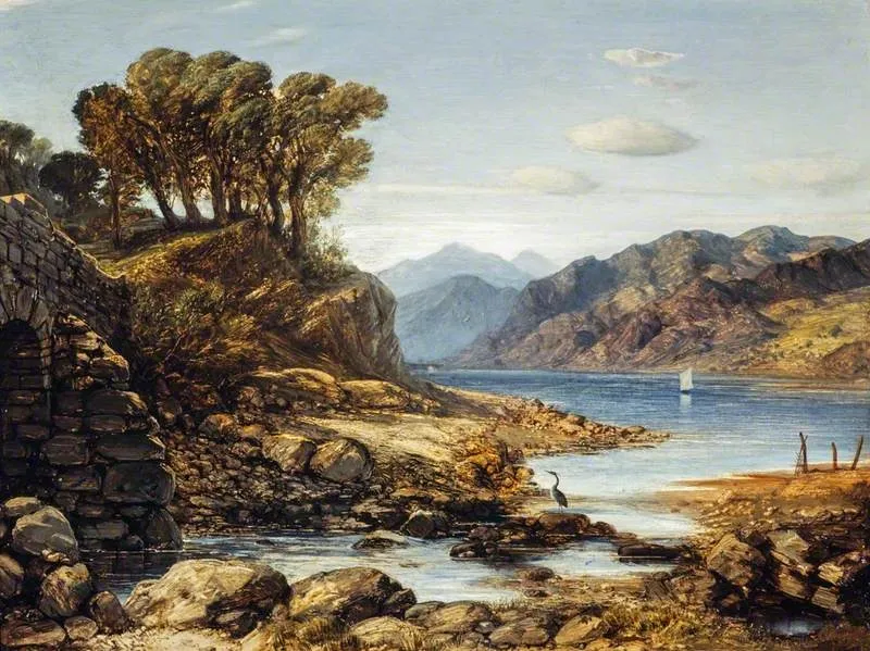 View of Loch Lomond (previously known as Shirrapburn Loch), by William Dyce, unspecified, 1845