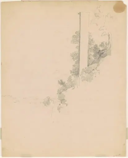 Landscape [verso], by William E. Winner
