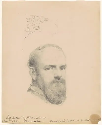 Self-Portrait [recto], by William E. Winner