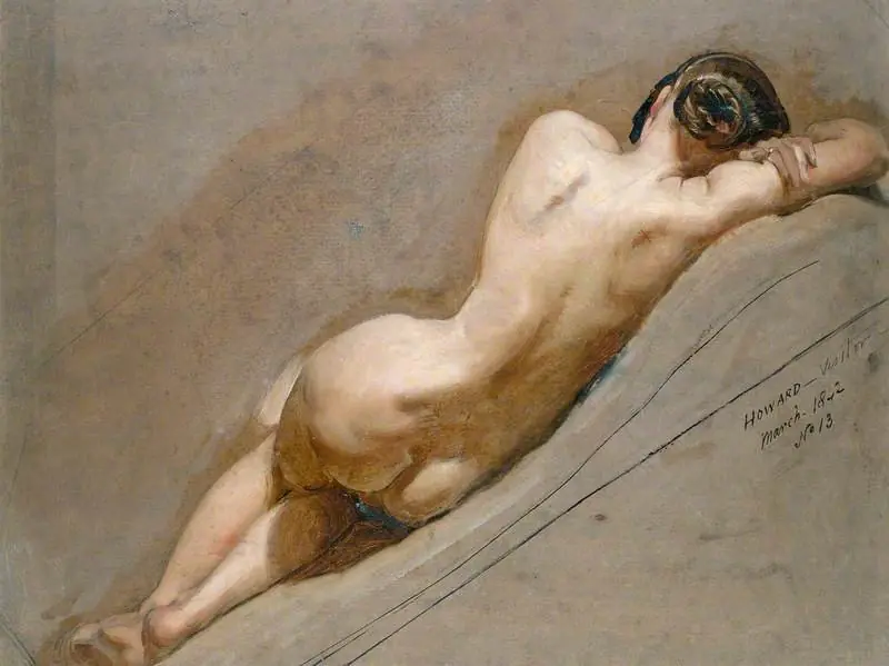 Female Life Study, by William Edward Frost