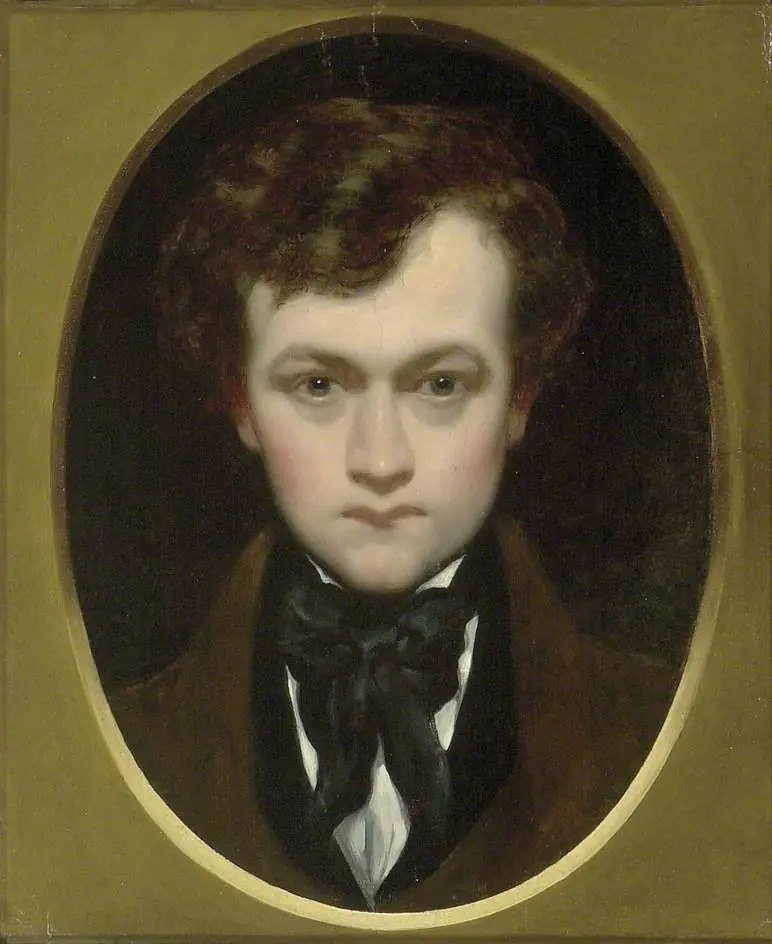 Self-portrait as a young Man, by William Edward Frost