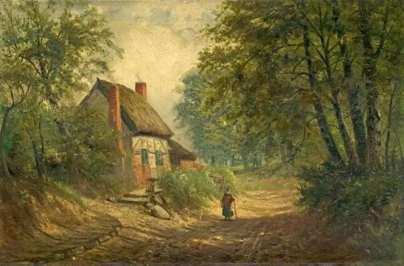 Littleover Hollow, Derby, by William Edward Pettingale