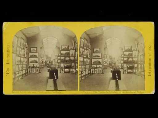 The International Exhibition of 1862: No. 39 - The North-East Gallery of Architectural Designs, by William England