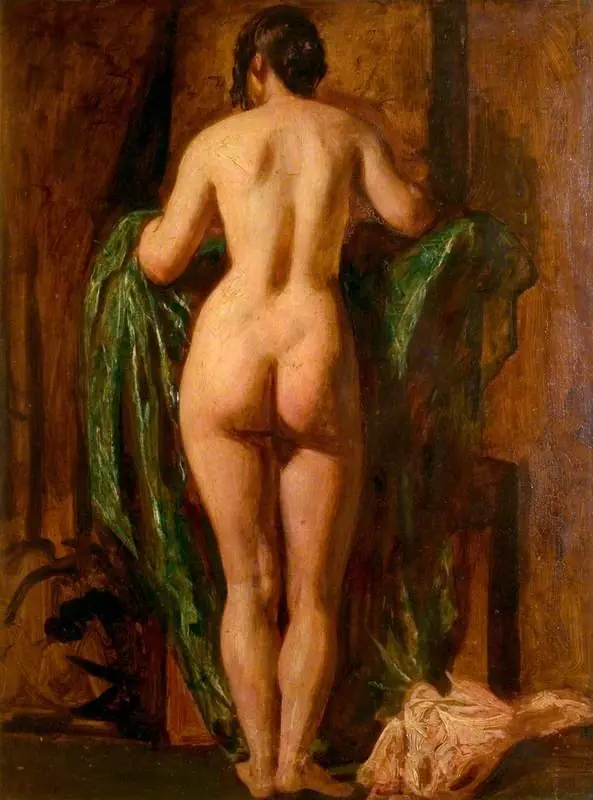 Nude Female Figure, by William Etty