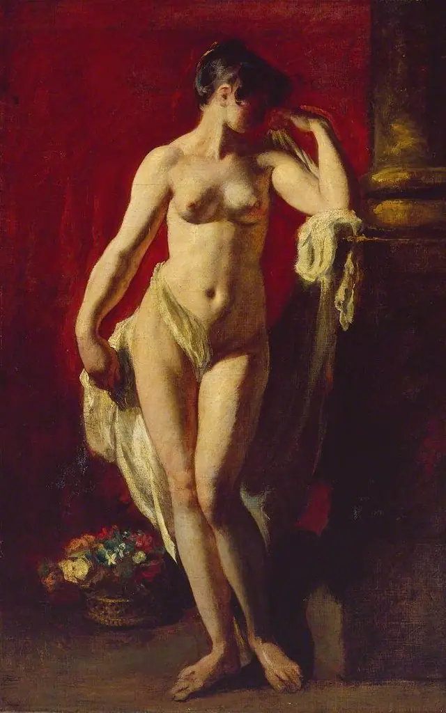 Standing Female Nude, by William Etty