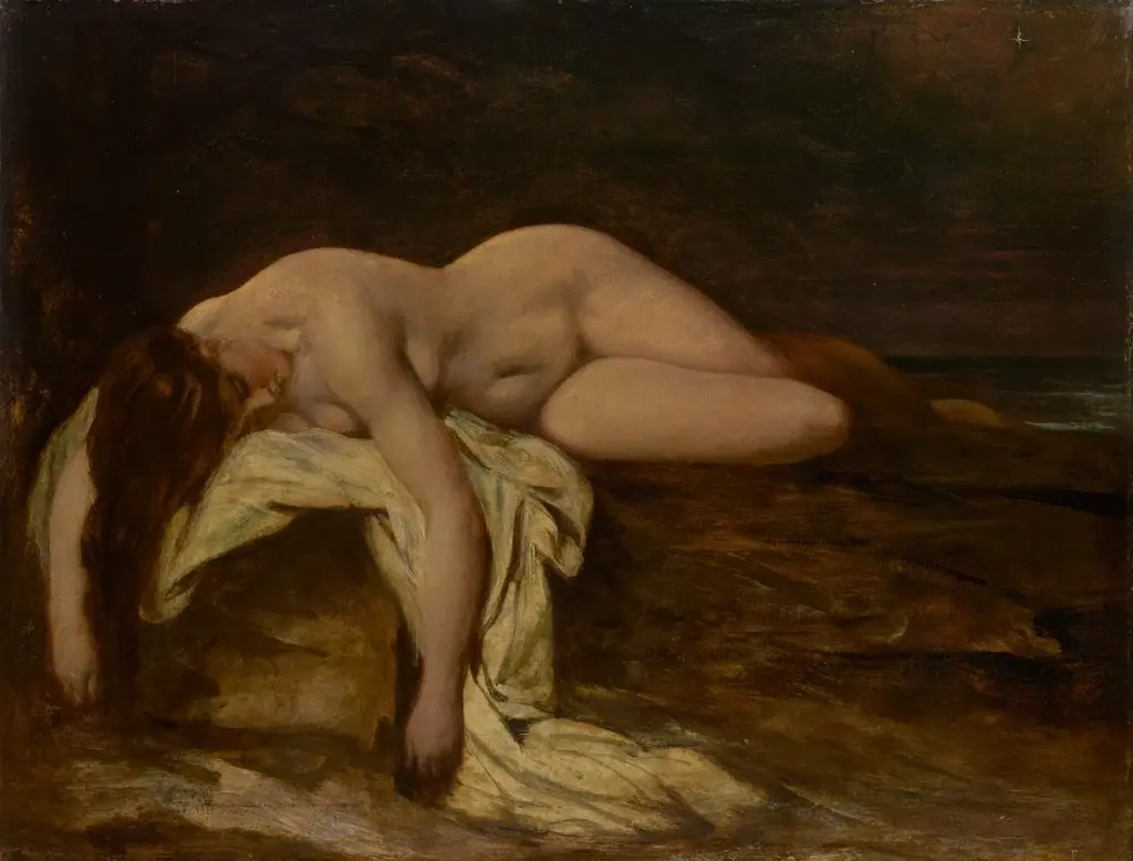 Study for The Deluge, by William Etty
