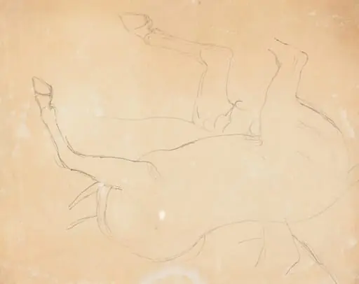 Study of a Horse [verso], by William Etty