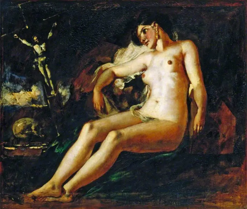 Study of a Magdalen, by William Etty