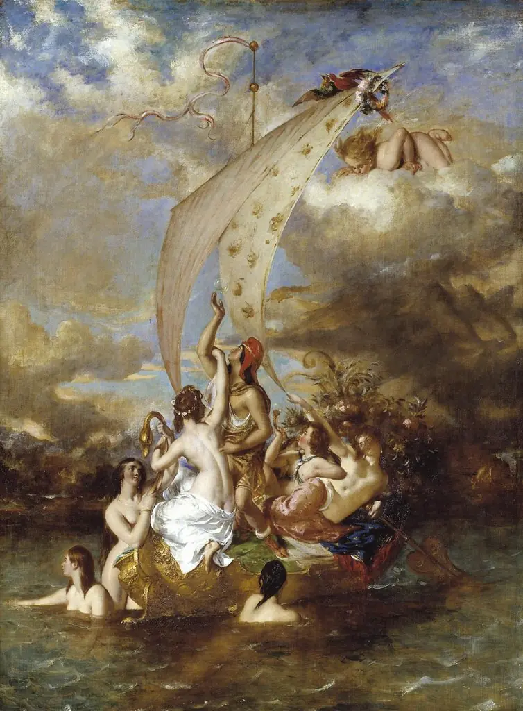 Youth on the Prow, and Pleasure at the Helm, by William Etty